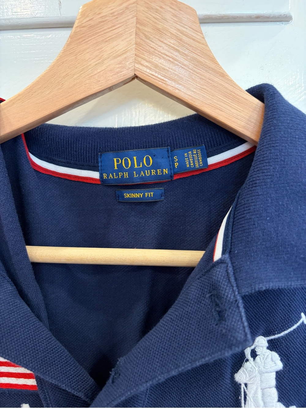 Polo Ralph Lauren Navy Blue Polo Shirt Dress Skinny Fit Womens S - Picture 4 of 8